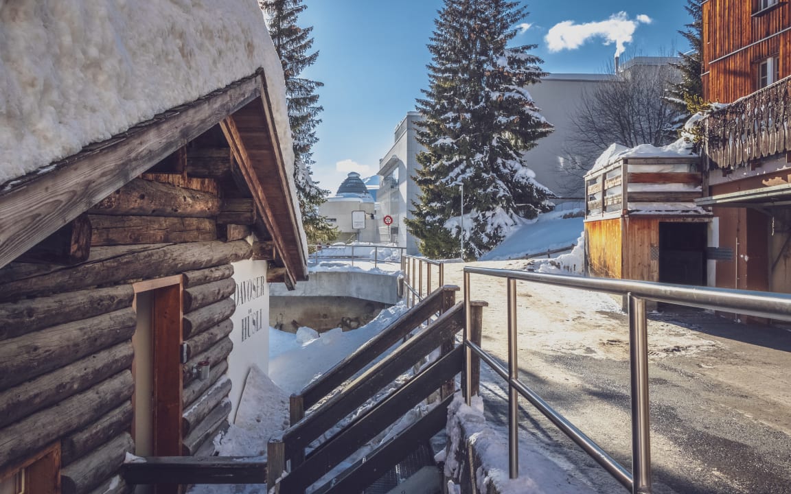 Außenansicht Hotel Davoser Hüsli