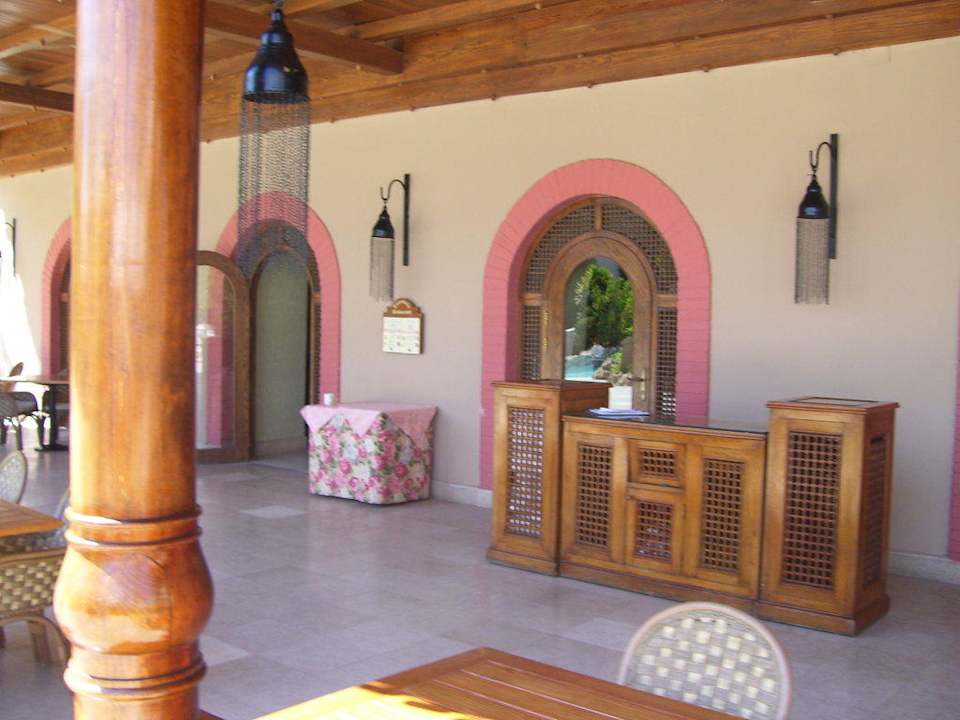 Außenbereich Hauptrestaurant Ghazala Gardens