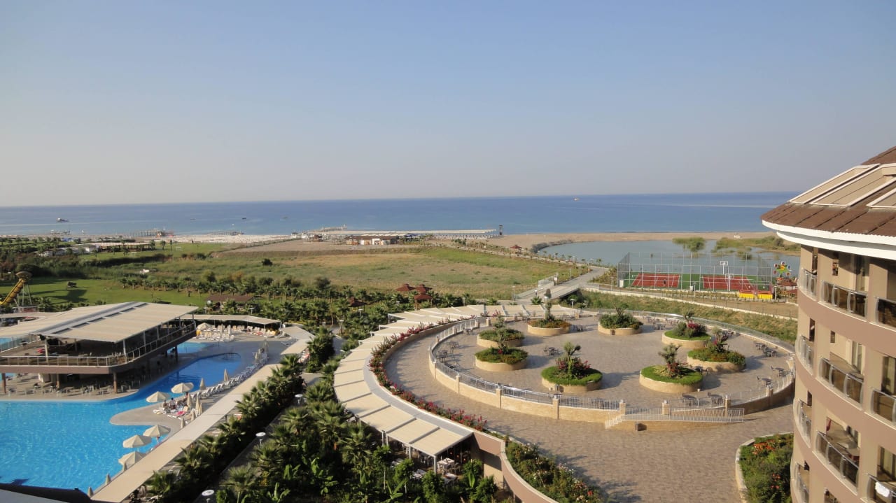 Blick Balkon Familienzimmer 1616 Sunmelia Beach Resort