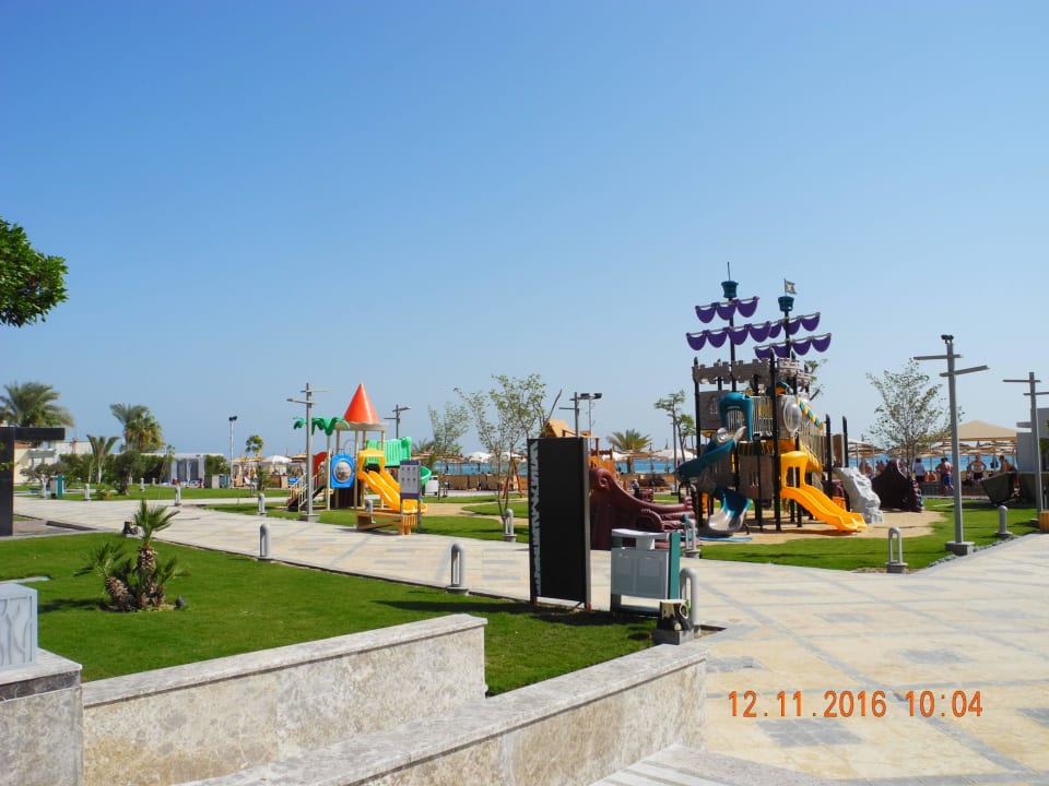 Kinderspielplatz mit Rutsche Pickalbatros White Beach Resort - Hurghada