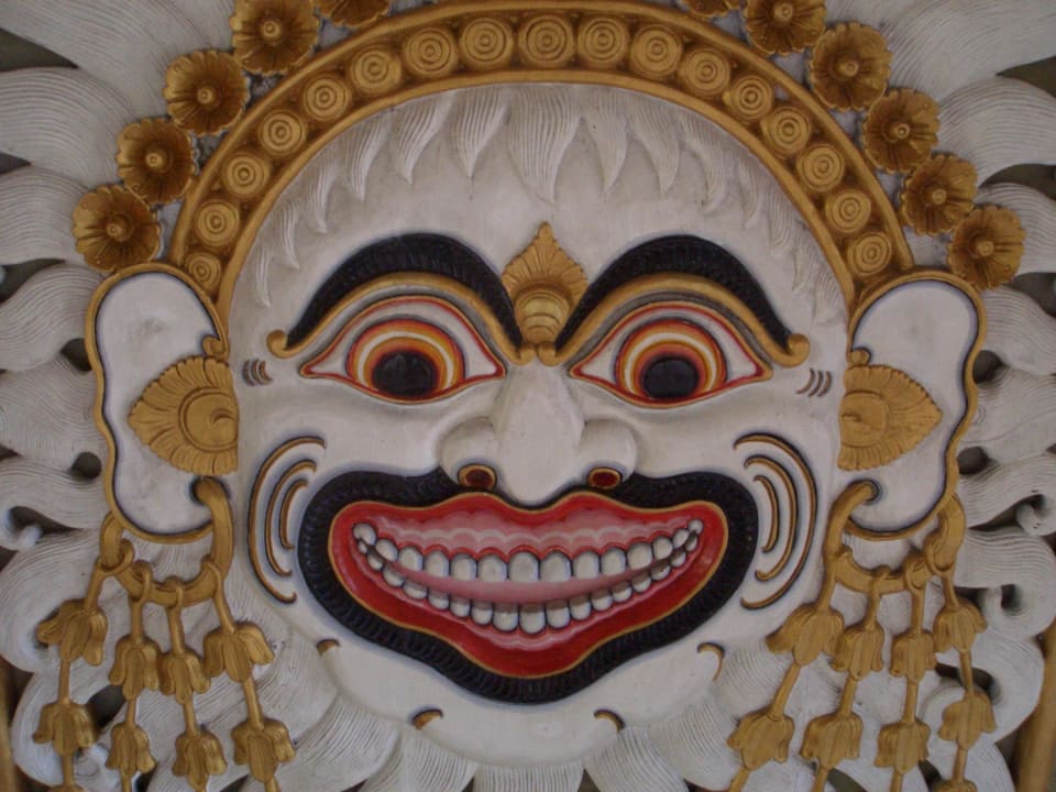 Wand-Deko im Hotel InterContinental Bali Resort