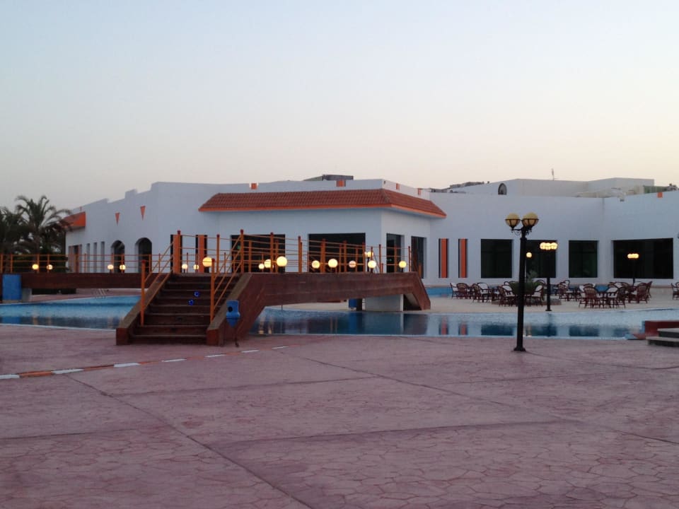 Pool und Rezeption Fantazia Resort Marsa Alam