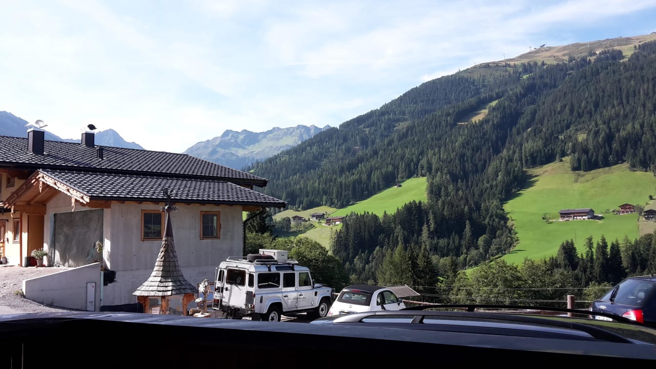 Ausblick von der Terrasse  Rosenhof Apartments