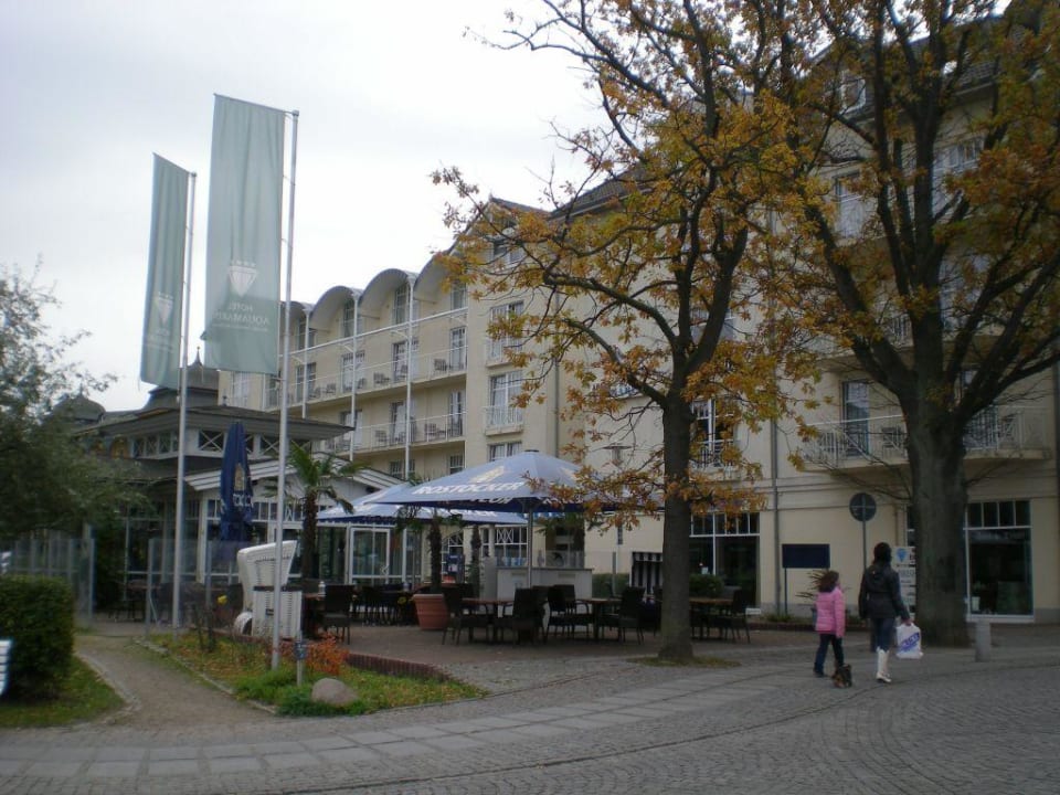 Vorderansicht Hotel Aquamarin