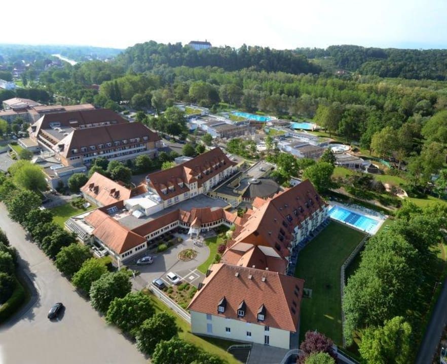 Thermenhotel Radkersburger Hof Luftaufnahme Thermen Hotel Radkersburger Hof