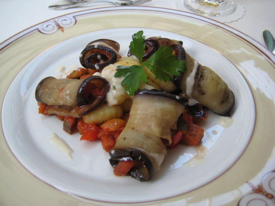 Hauptspeise im Rahmen der Halbpension A-ROSA Gothisches Haus Wernigerode