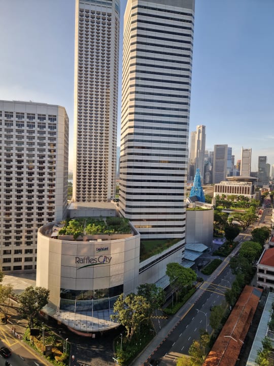 Ausblick Carlton Hotel Singapore