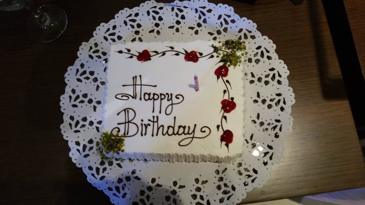 Schöne Überraschung zum Geburtstag Hotel Theartemis Palace