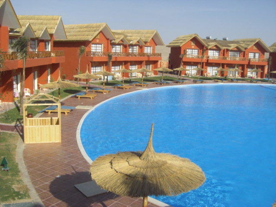 Von unsererm Zimmer Pickalbatros Jungle Aqua Park Resort - Neverland Hurghada