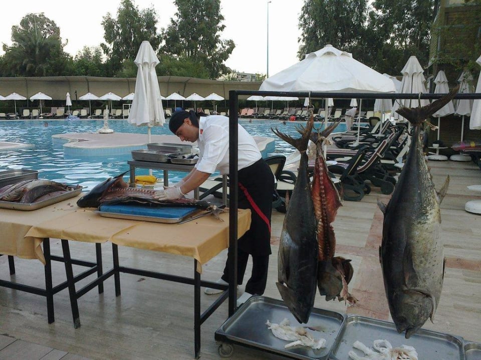 Unser Abendessen Greenwood Kemer Resort