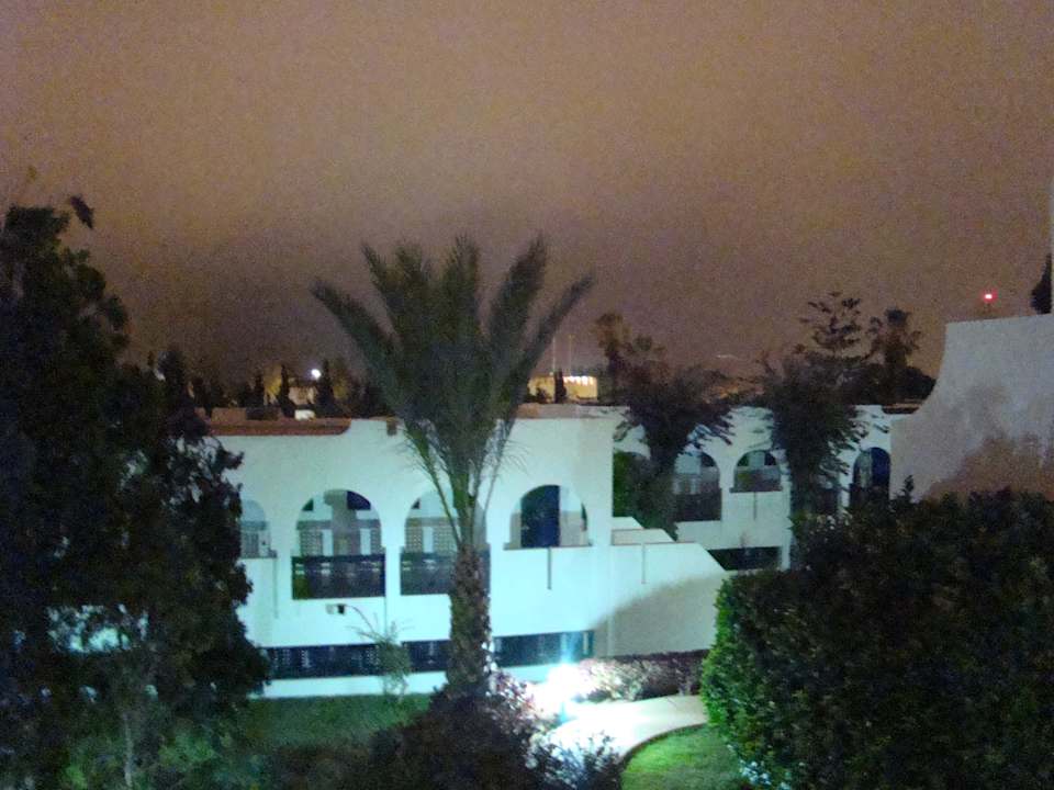 Widok z tarasu Hotel Les Omayades