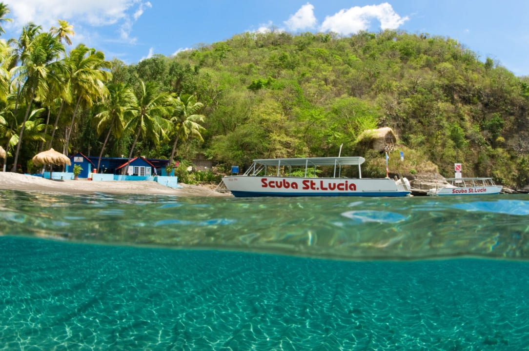 Anse Chastanet Tauch Anlage Scuba St.Lucia Hotel Anse Chastanet