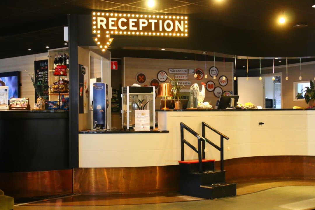 Lobby Hotel Scandic Kungens Kurva Stockholm