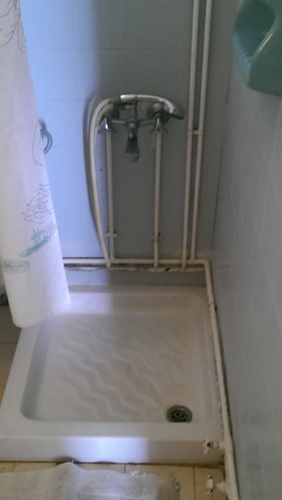 Dusche Hotel Dedalos Beach