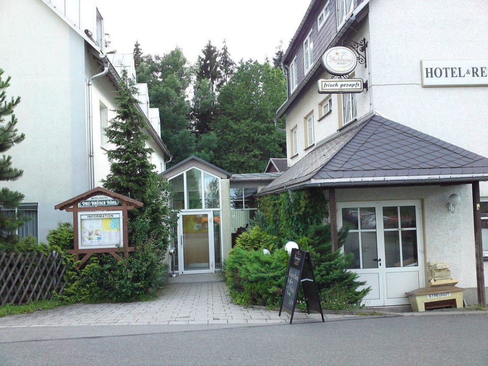 Eingangsbereich Berghotel Drei Brüder Höhe