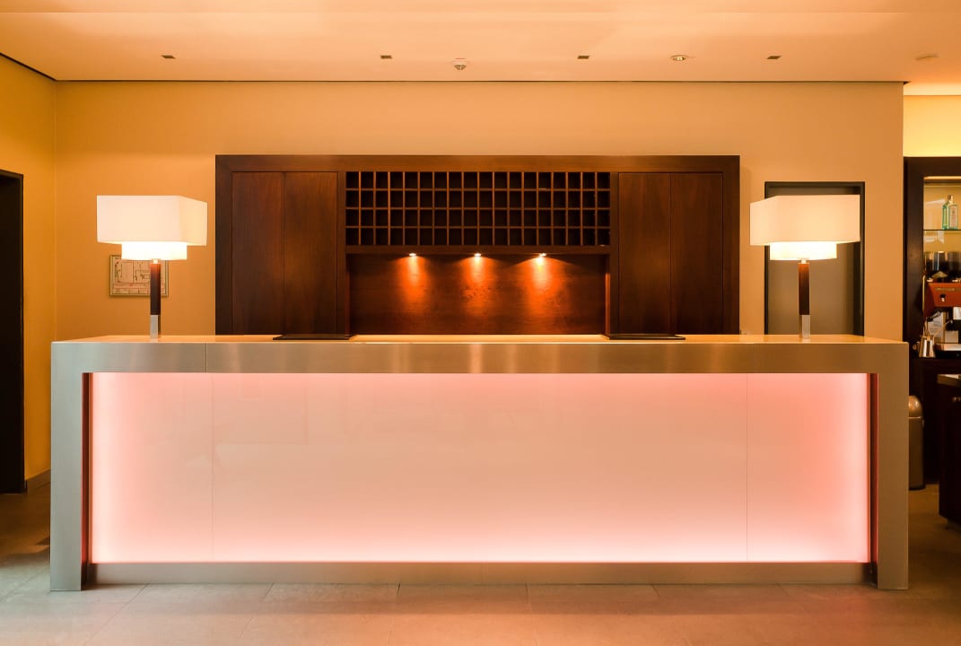 Rezeption  Hotel Santo