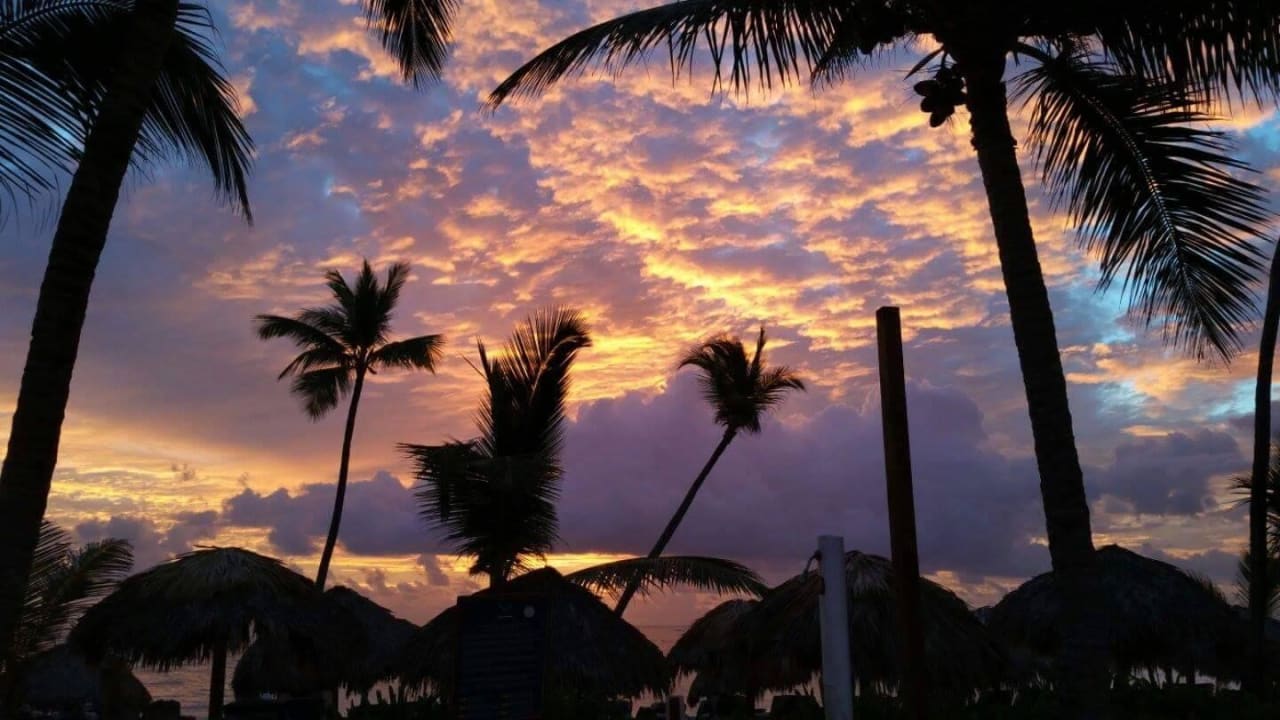 Sonnenaufgang Vik Hotel Arena Blanca & Cayena Beach