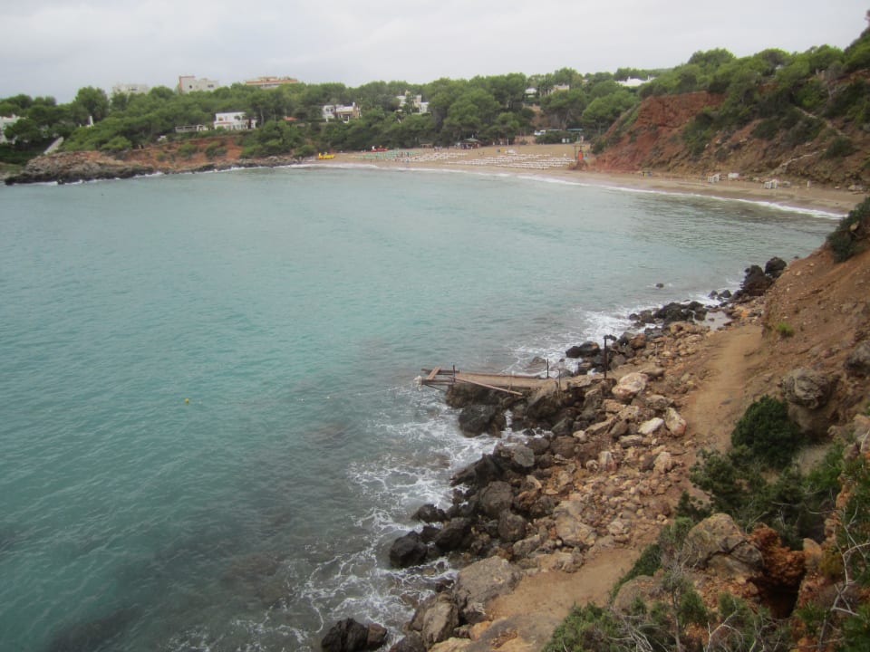 Der Weg zum Strand Cala Llenya Resort Ibiza