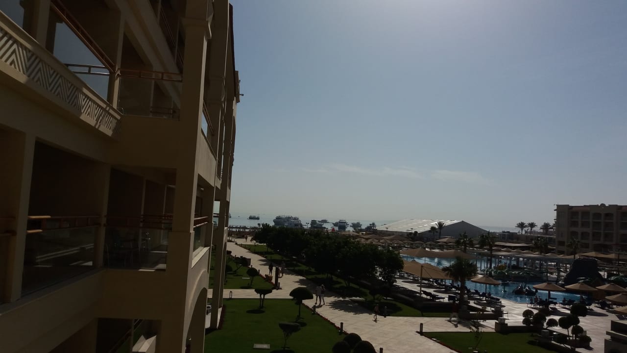 Vom Balkon Pickalbatros White Beach Resort - Hurghada