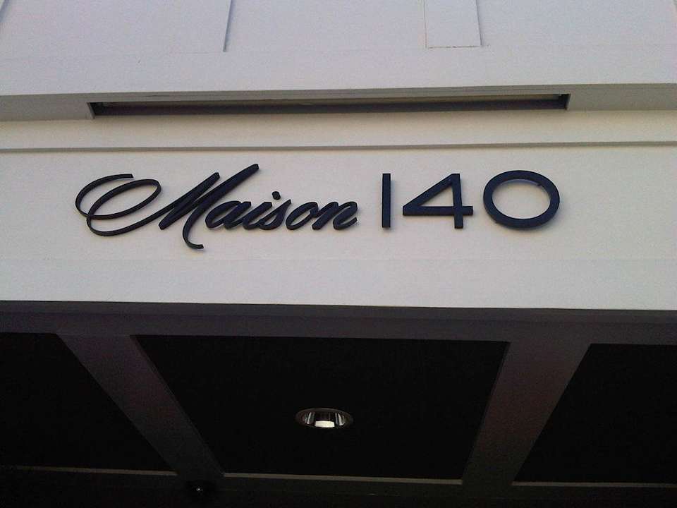 Stimmiger Eingang ... Hotel Maison 140