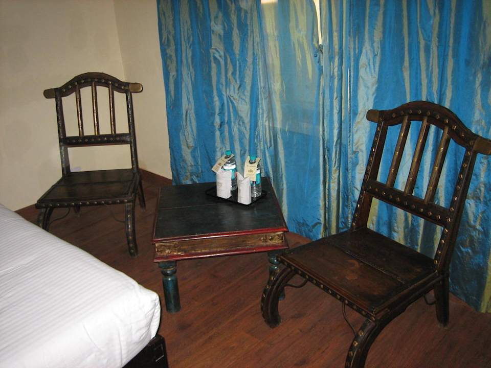 Unsere kleine Sitzecke Hotel Ranbanka Palace