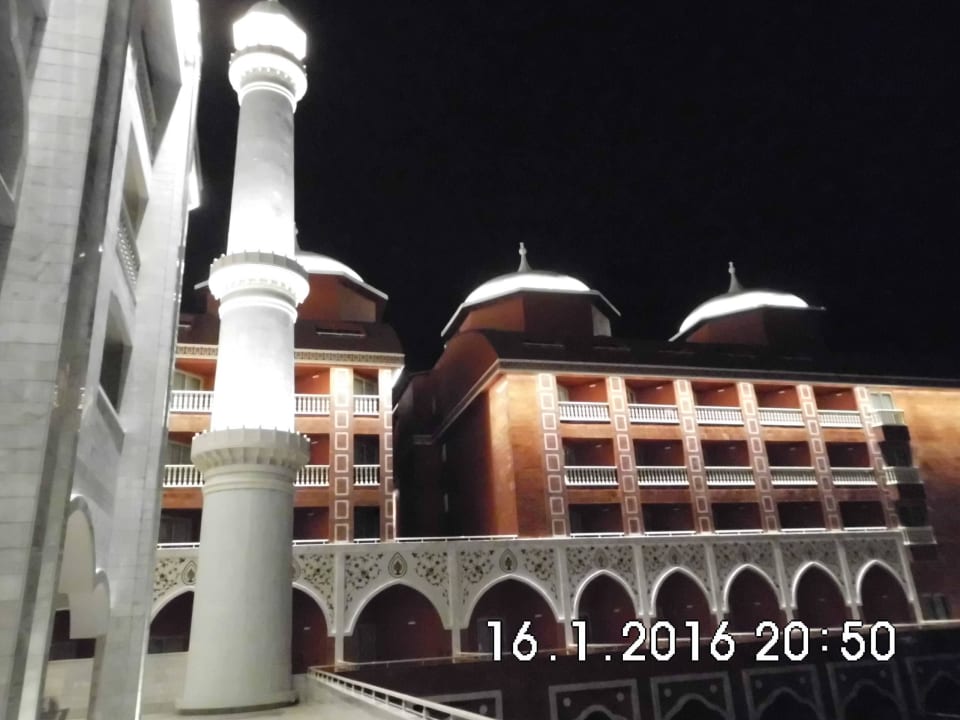 Abendstimmung Royal Taj Mahal Hotel