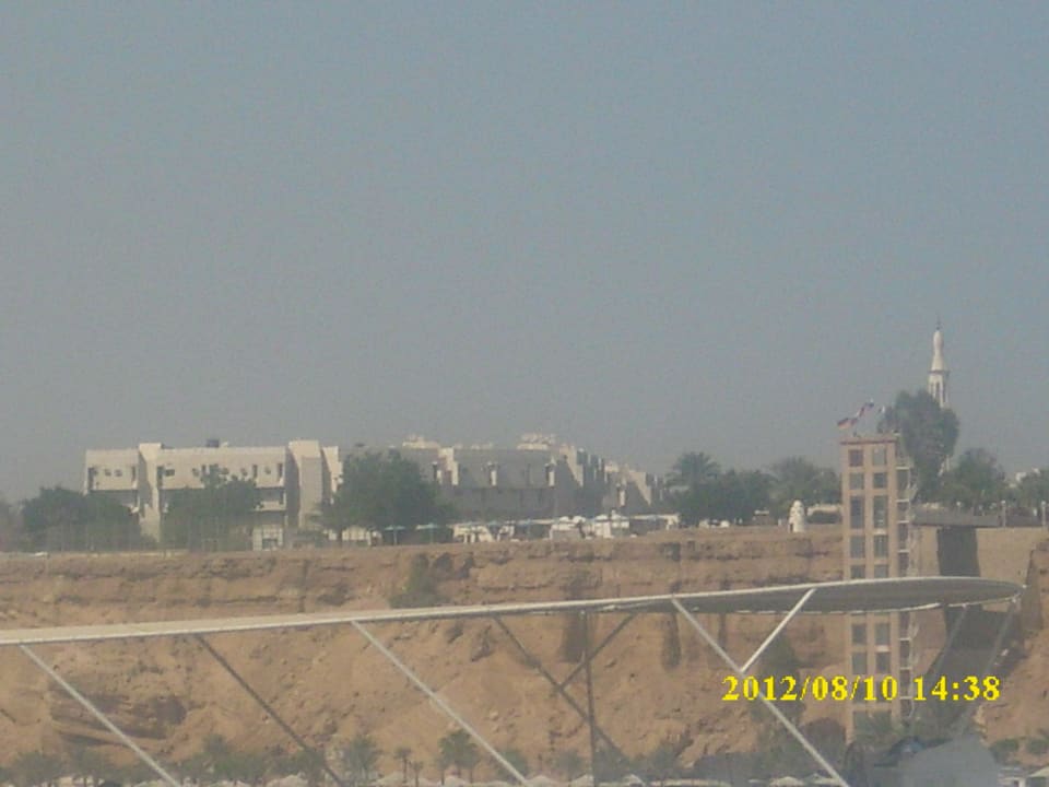 Blick aufs Hotel Albatros Sharm Resort