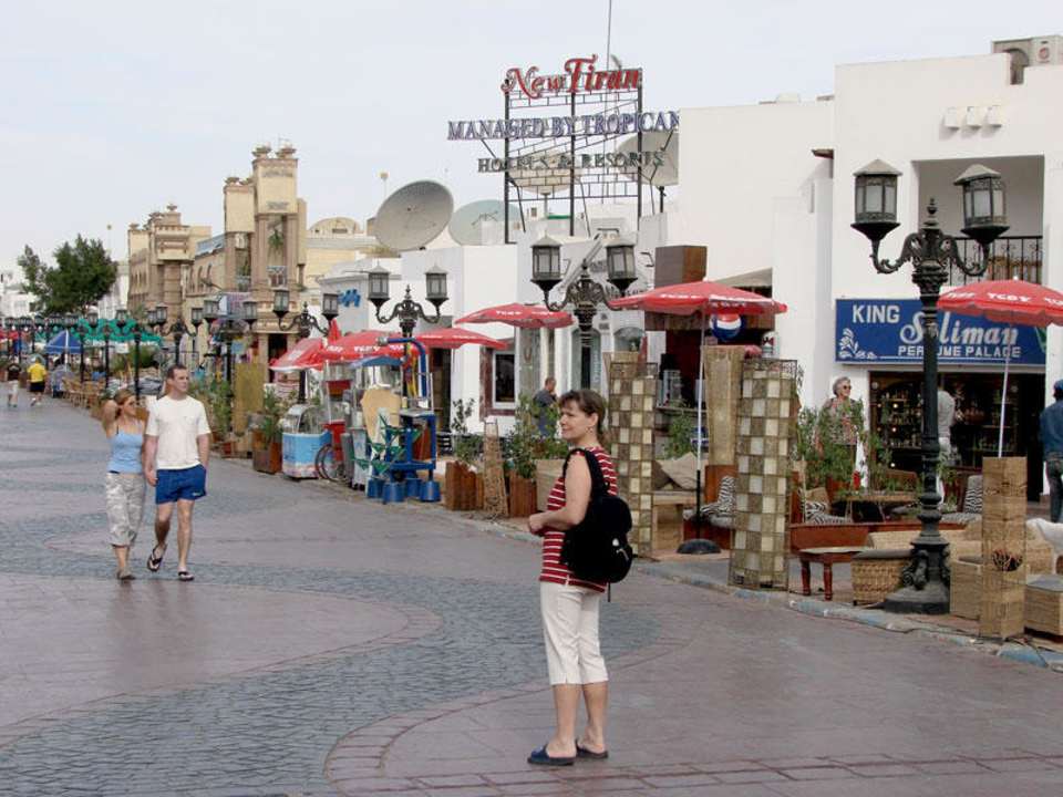 New Tiran Hotel, Eingang Le Mirage New Tiran