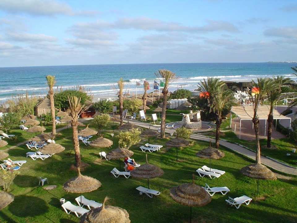 Aussicht zum Strand Mahdia Beach & Aquapark