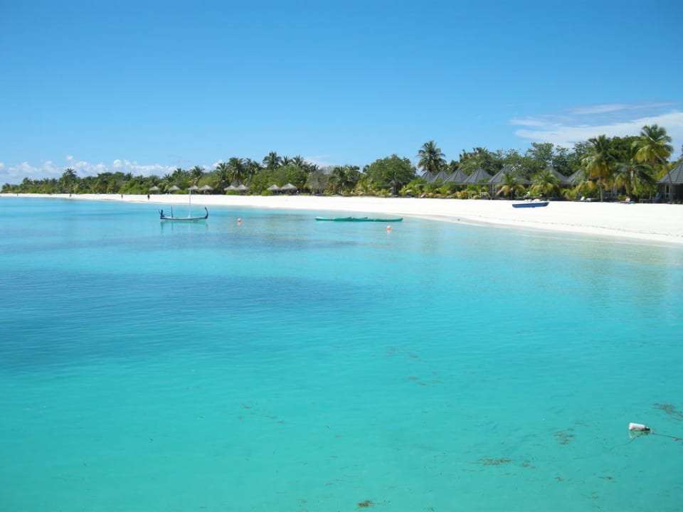 Ausblick Strand Südseite Kuredu Island Kuredu Island Resort & Spa