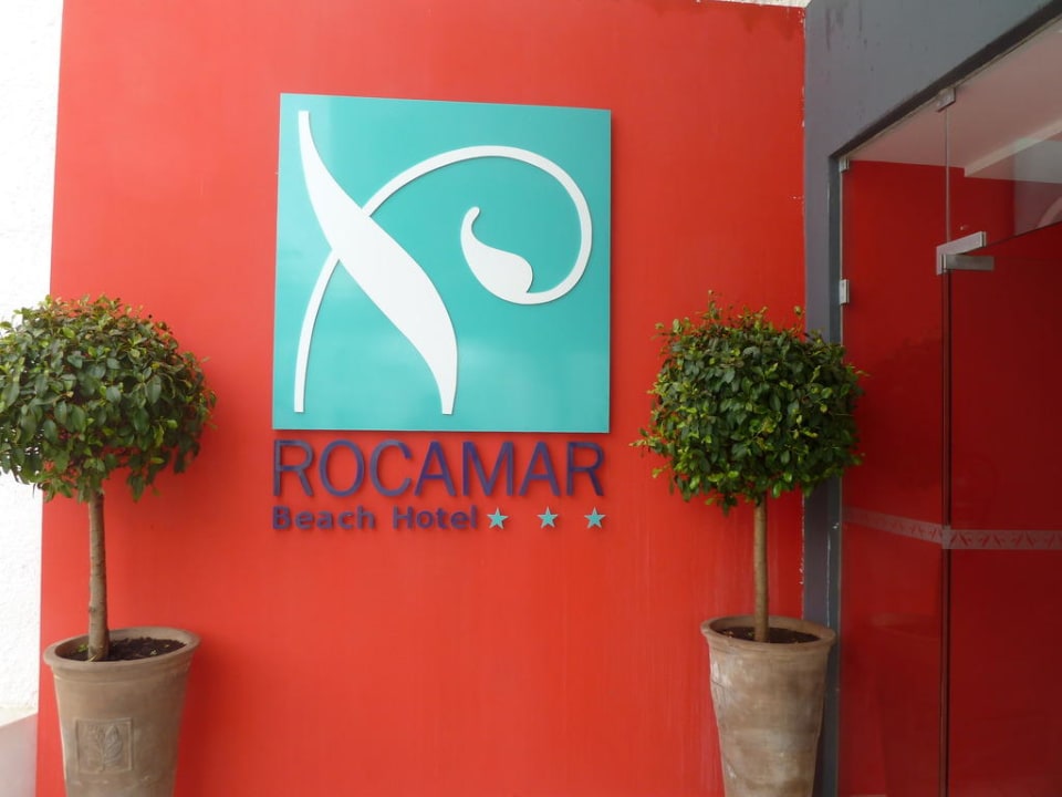 Eingang Rocamar Exclusive Hotel & Spa