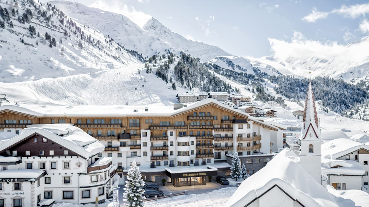 Außenansicht Hotel Edelweiss & Gurgl