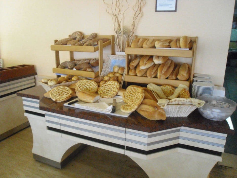 Auswahl des Brotes - Fladenbrot sehr zu empfehlen Hotel Panorama