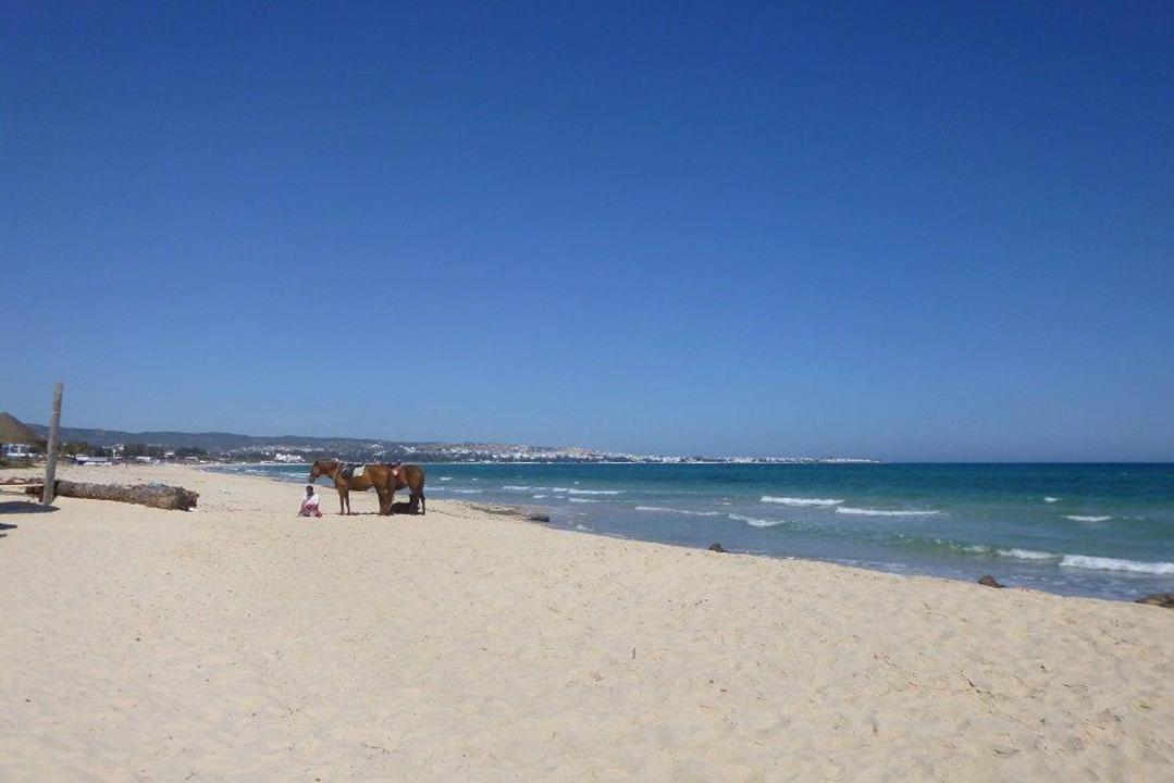 Ein wunderschöner Strand Hotel Paradis Palace