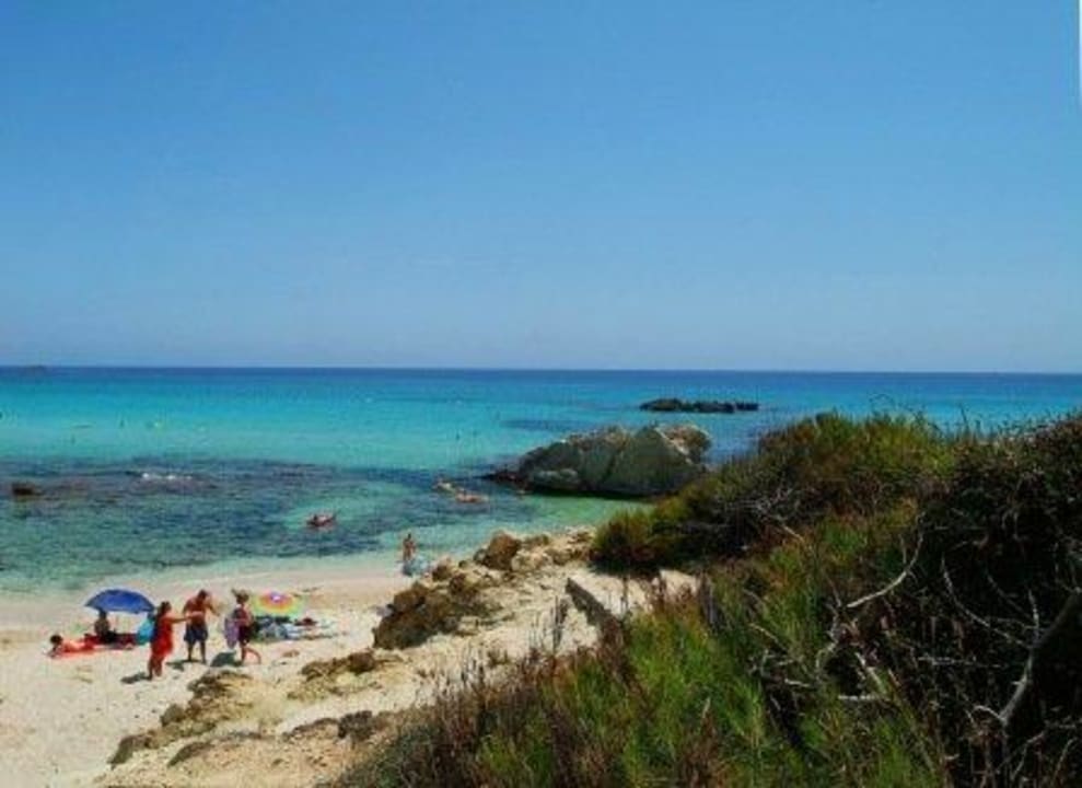 Ruhige Stelle am rechten Zipfel von Son Moll Hotel Clumba