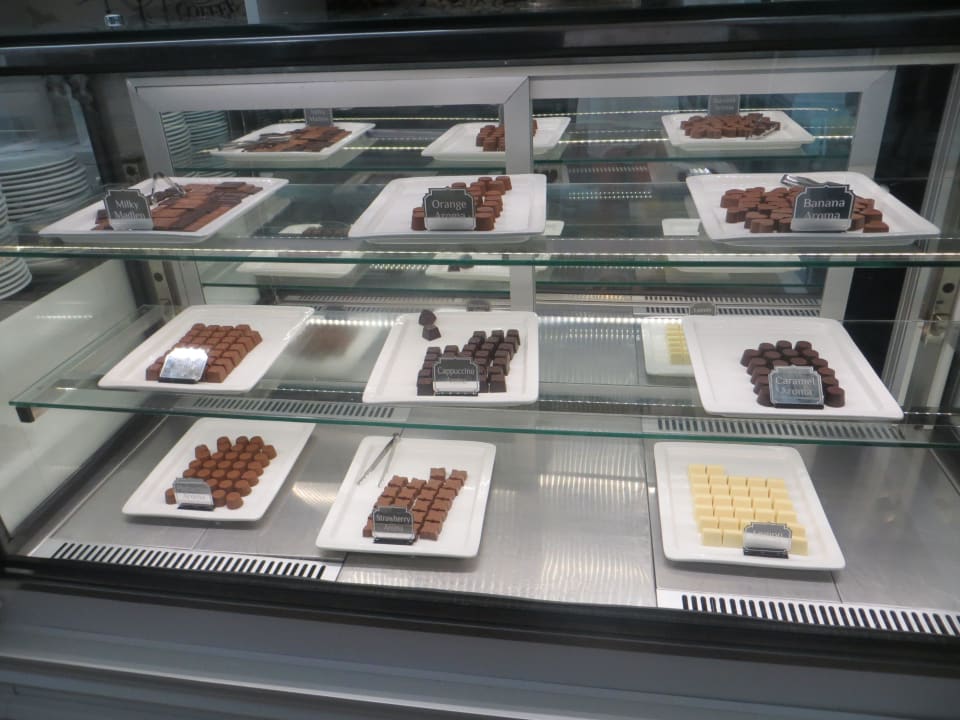 Pralinenauswahl Hotel Delphin Imperial