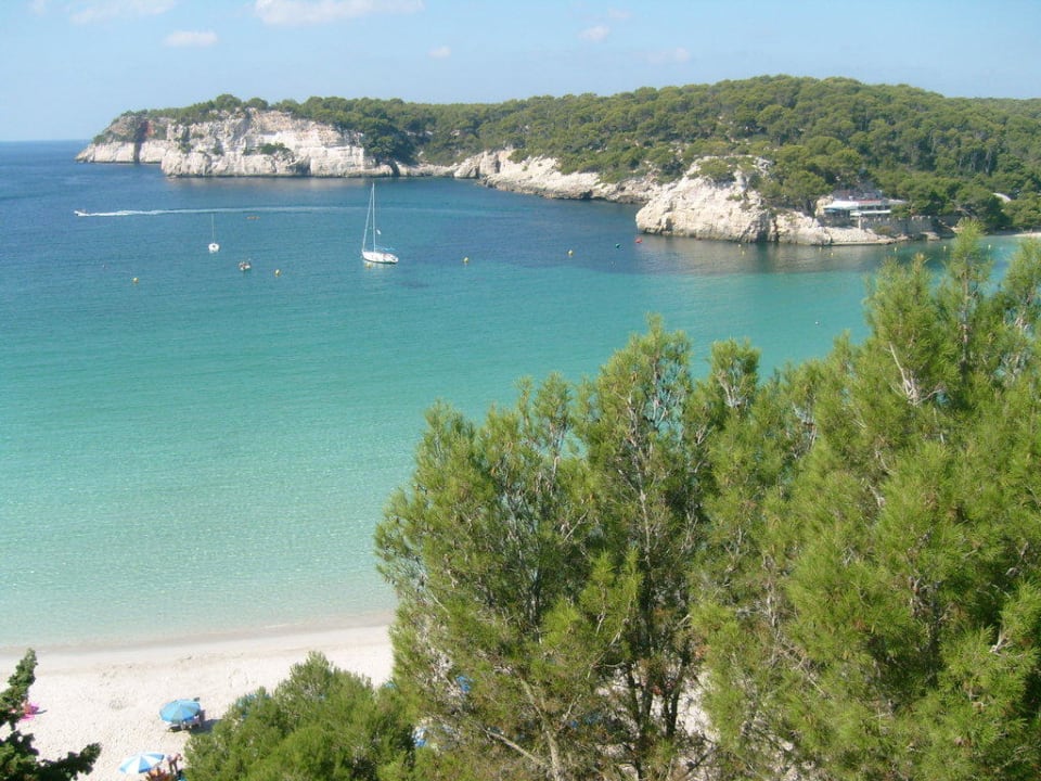 Blick vom Balkon Meliá Cala Galdana