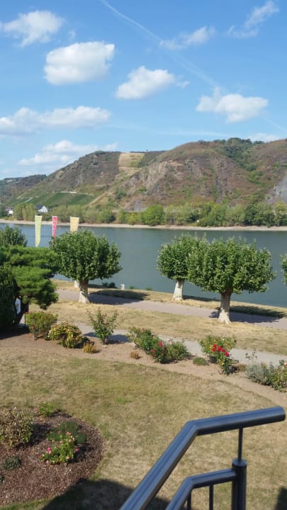 Ausblick Hotel Villa am Rhein