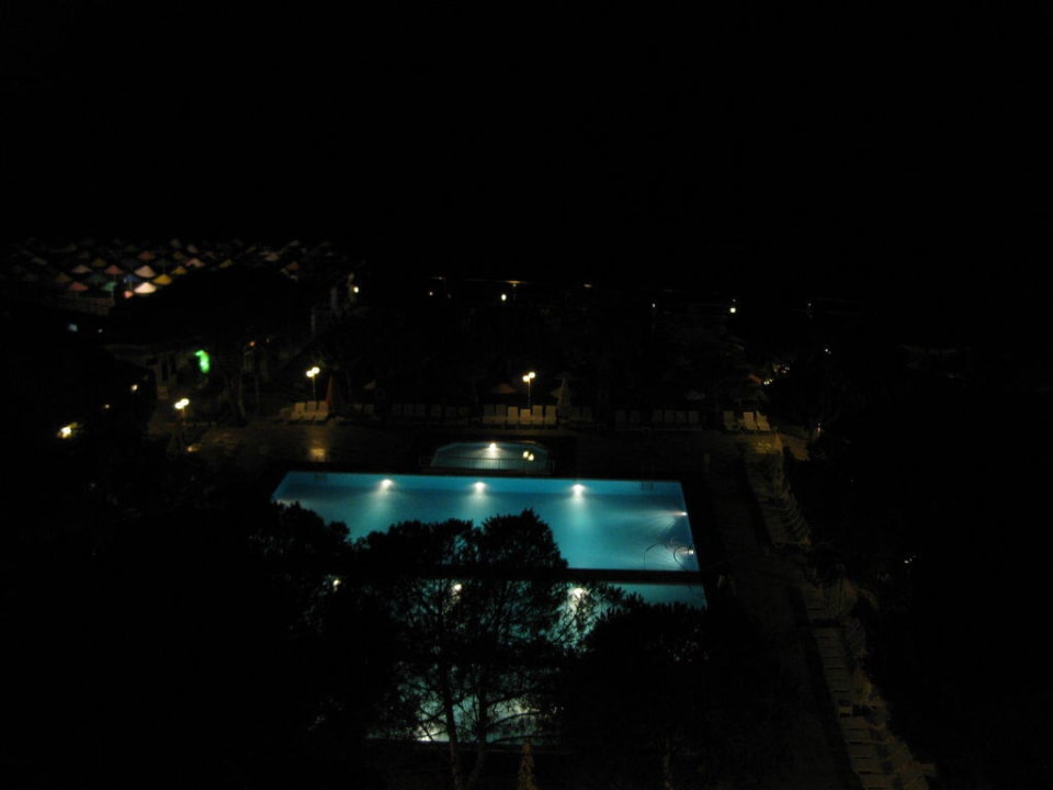 Ausblick nachts Hotel Grand Efe