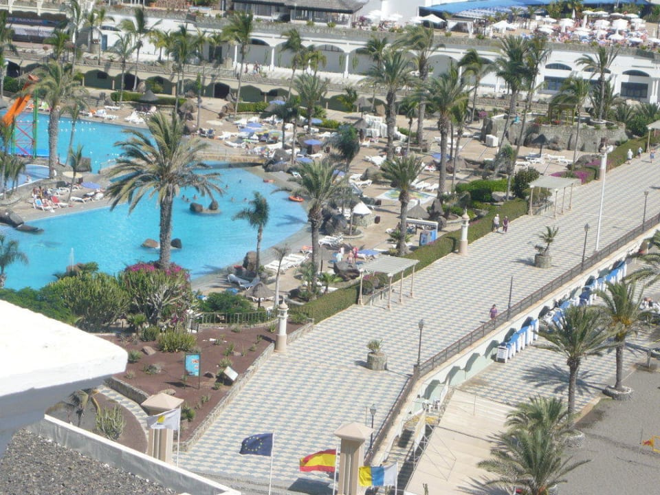 Aussicht auf den Wasserpark Princess Taurito