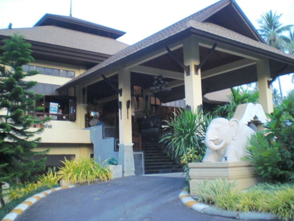 Hotelrezeption The Fair House Beach Resort