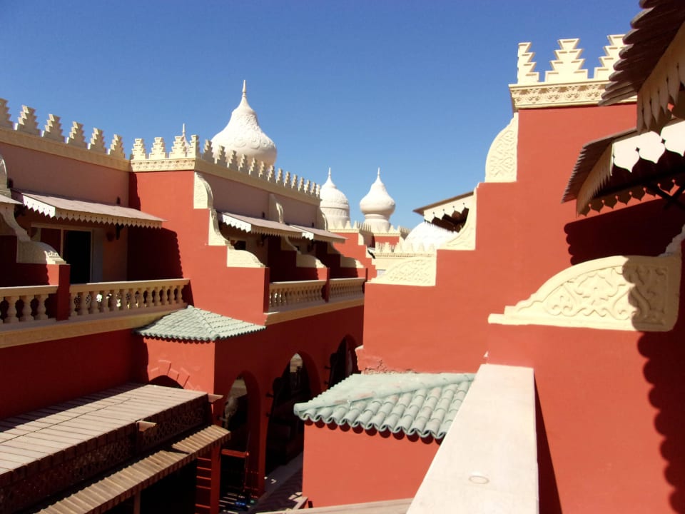 Вид с балкона Pickalbatros Alf Leila Wa Leila Resort - Neverland Hurghada