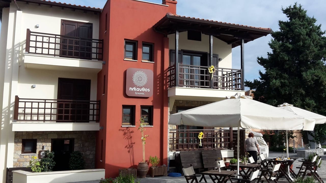 Außenansicht Guesthouse Helianthus