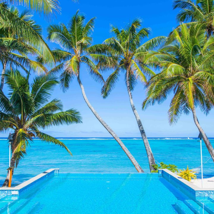 Pool Hotel Little Polynesian