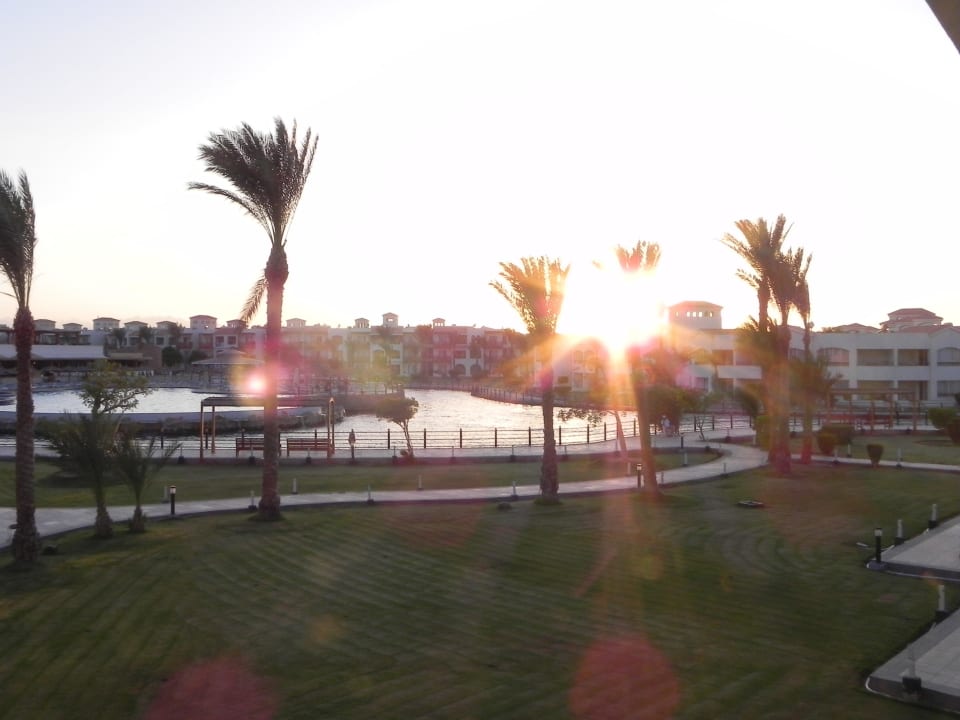 Ausblick aus Zimmer 3201 Pickalbatros Dana Beach Resort - Hurghada
