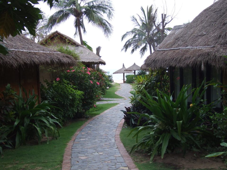 Blick Richtung Strand Bamboo Village Beach Resort & Spa