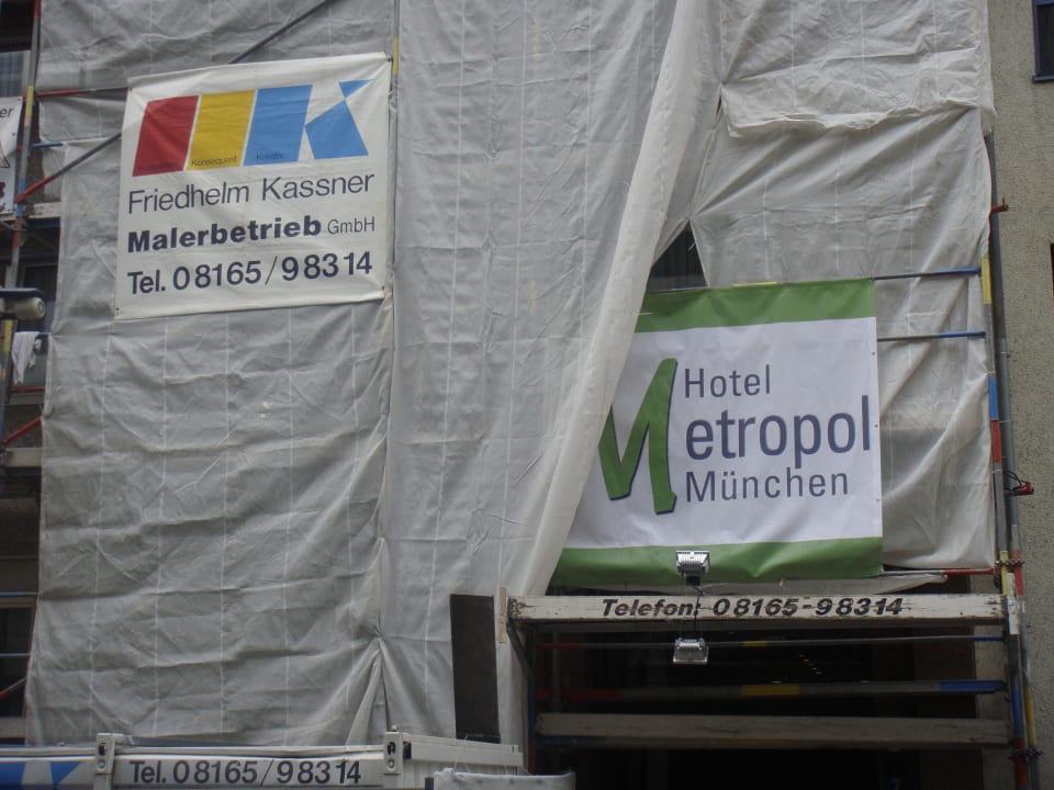 Renovationsarbeiten Hotel Metropol by Maier Privathotels