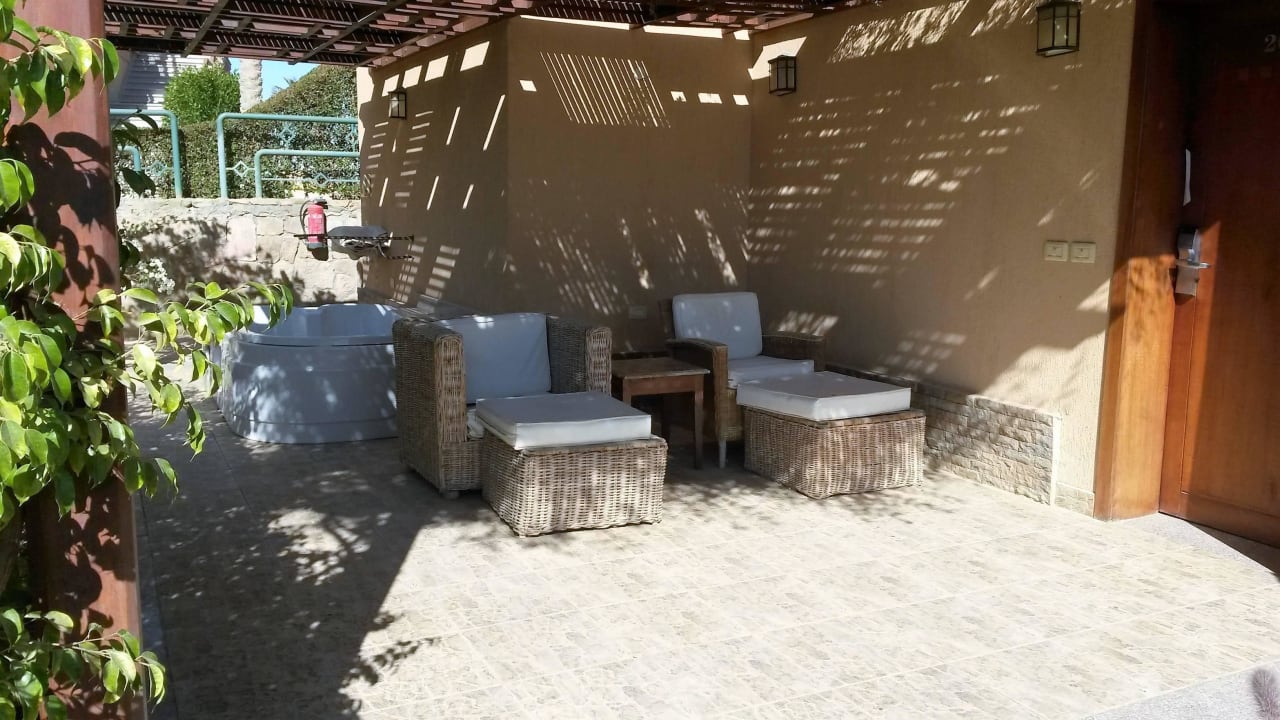 Terrasse mit Whirlpool Shams Prestige Abu Soma-Adults Only
