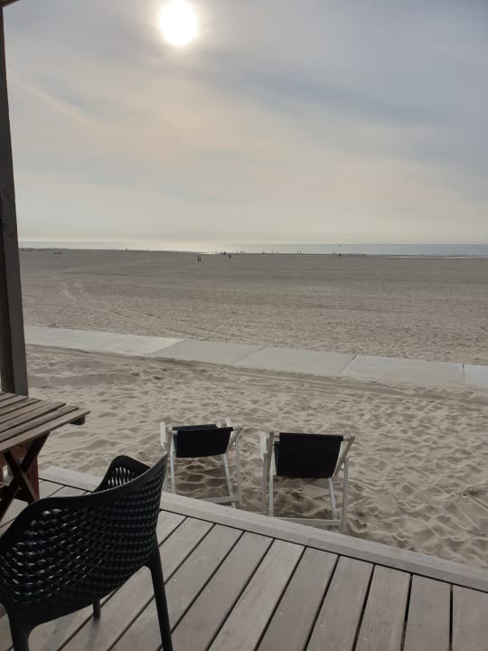 Ausblick Kijkduin Strandhuisjes