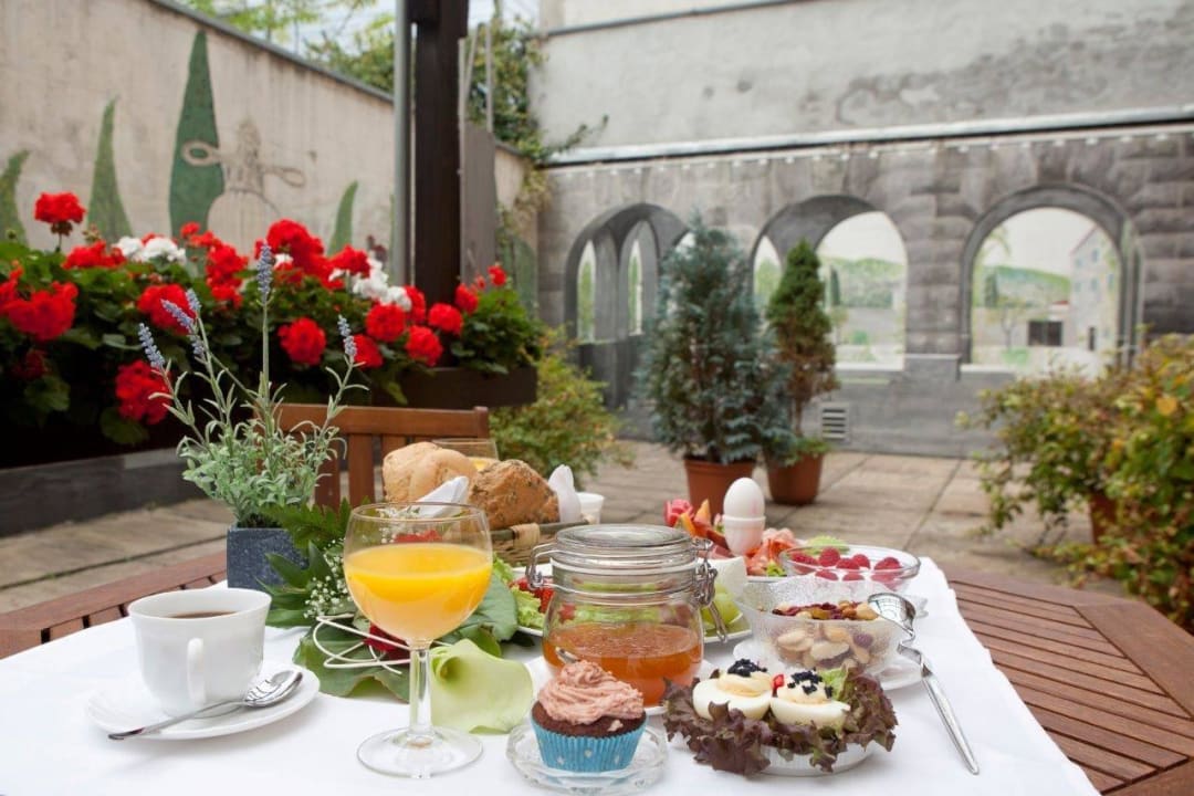 Frühsttücksauswahl Central Hotel Garni